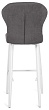 стул Марио БАРНЫЙ нога белая 700 (Т180 светло-серый)