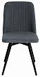 стул Келли нога черная 1F40 (360°)  (Т177 графит)